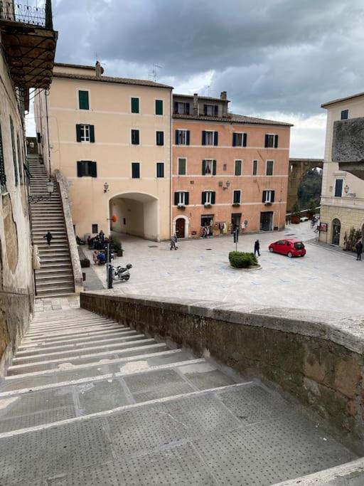 La Sorpresa Sul Bastione With Panoramic Balcony Apartment Pitigliano Bagian luar foto