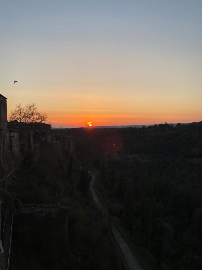 La Sorpresa Sul Bastione With Panoramic Balcony Apartment Pitigliano Bagian luar foto