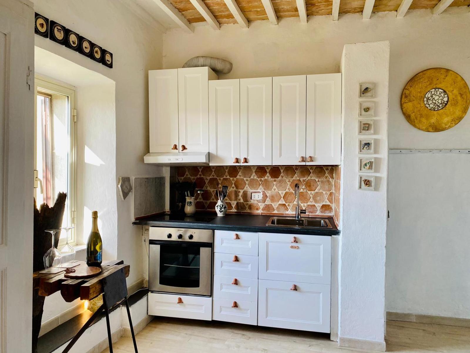 La Sorpresa Sul Bastione With Panoramic Balcony Apartment Pitigliano Bagian luar foto